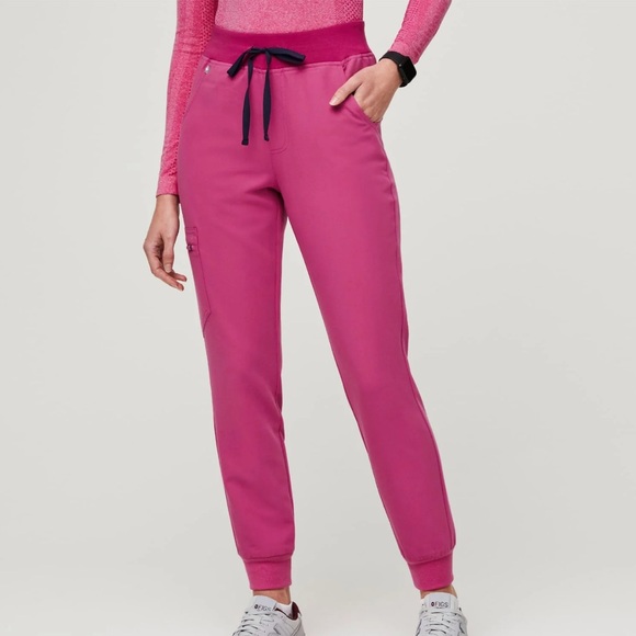 Electric Orchid Zamora™ High Waisted 2.0 - Jogger Scrub Pants - Picture 1 of 4